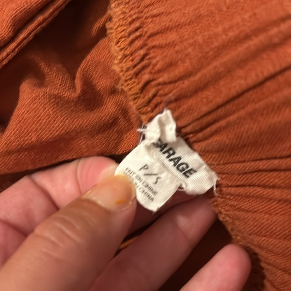 Garage Rust Crop And Skort 2 Piece Set - Picture 6 of 7